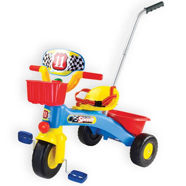 Rower trójkołowy Mochtoys Rowerek Trójkołowy Plastkowy Wielokolorowy