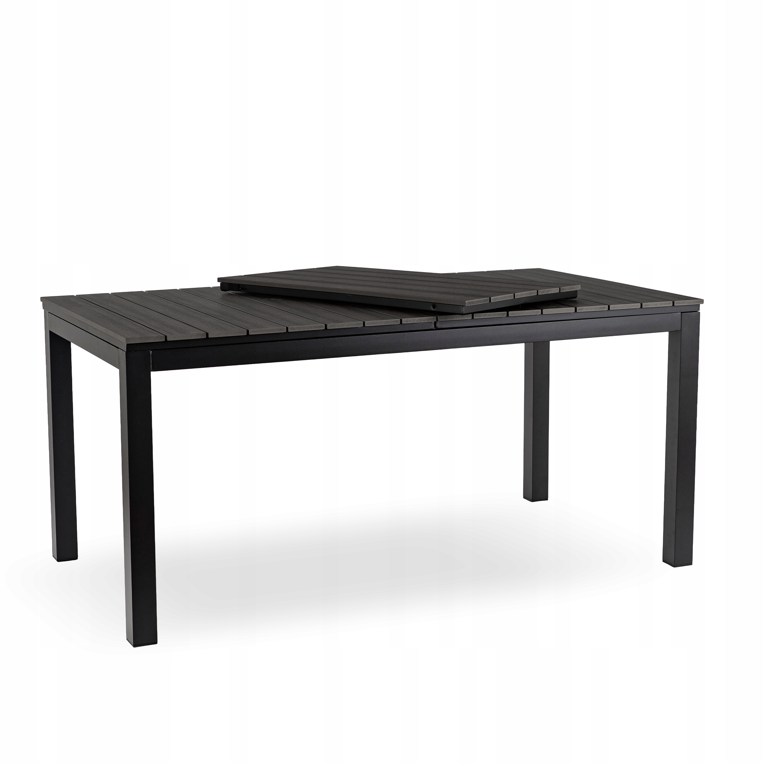 Rozkládací zahradní stůl na zahradu Pozemek Terasa Šedá Argos 160-210