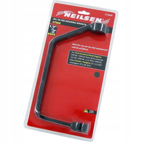 KLUCZ DO FILTRA OLEJU 27MM FORD PSA 2.0 2.2 TDCI Marka Neilsen