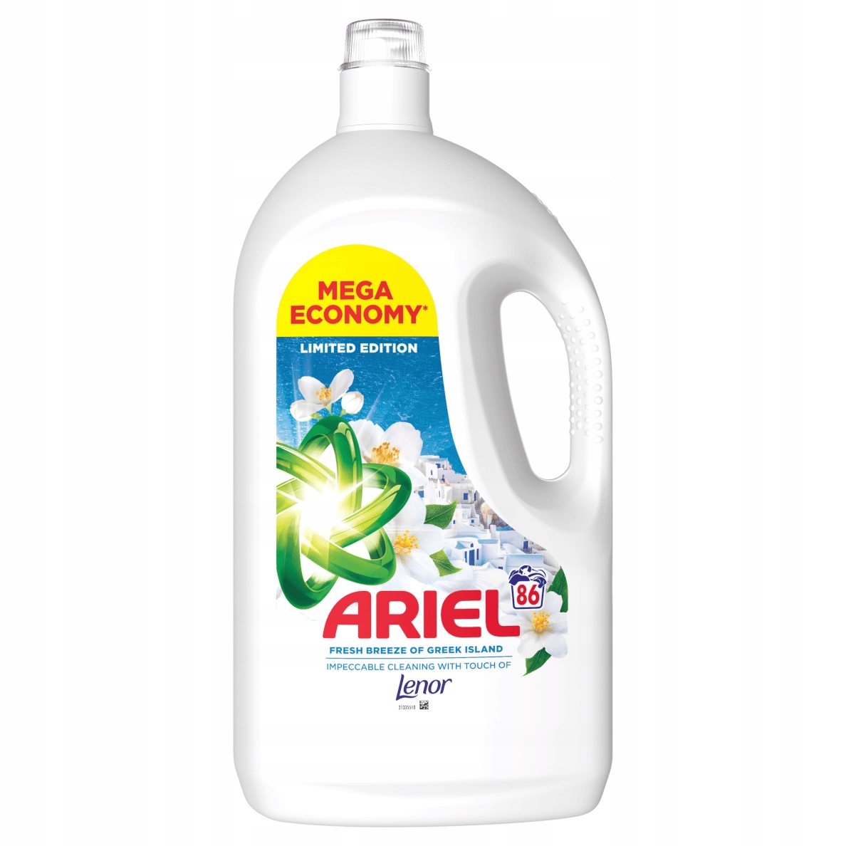 Gel na praní Ariel Fresh Breeze of Greek Island 86 Praní 3,87 l