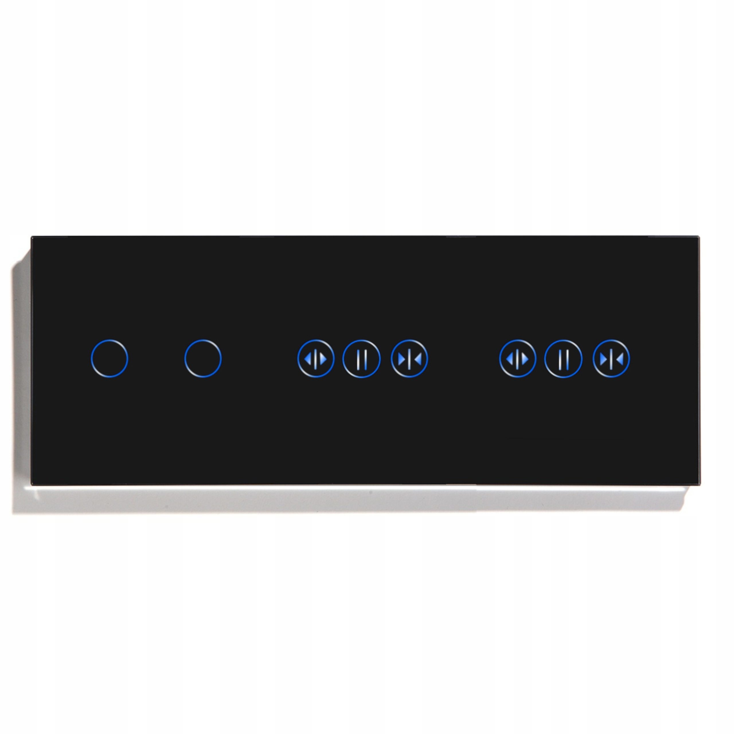 Dvojitý Dotykový Vypínač Svetla 2x Ovládač Rolet Wifi Tuya