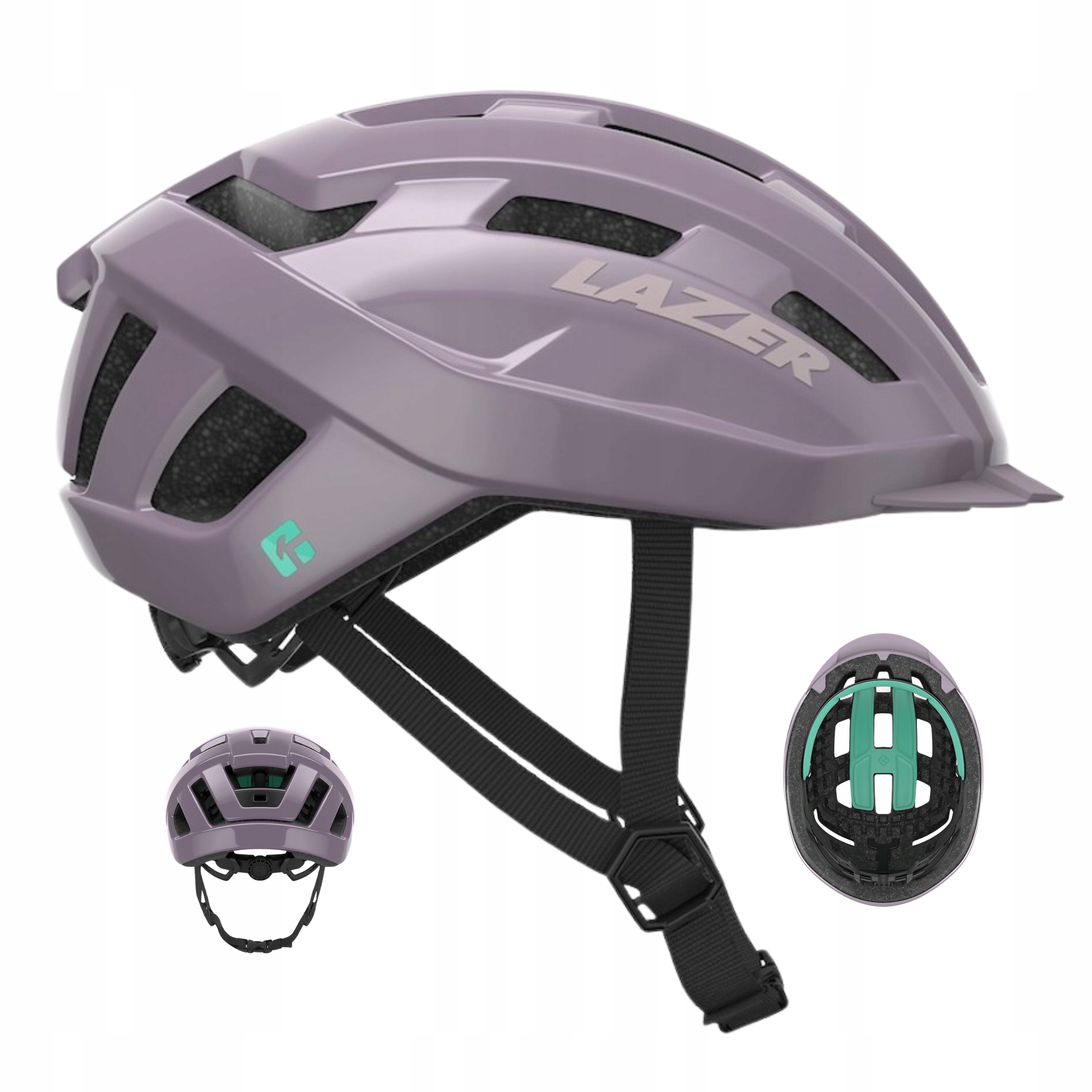Kask Rowerowy z daszkiem Lazer Codax KinetiCore 54-61 cm Miasto Las Mtb