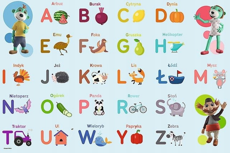 PUZZLE 30 TREFLIKI POZNAJĄ ALFABET TREFL 15553 Wiek dziecka 4 lata +
