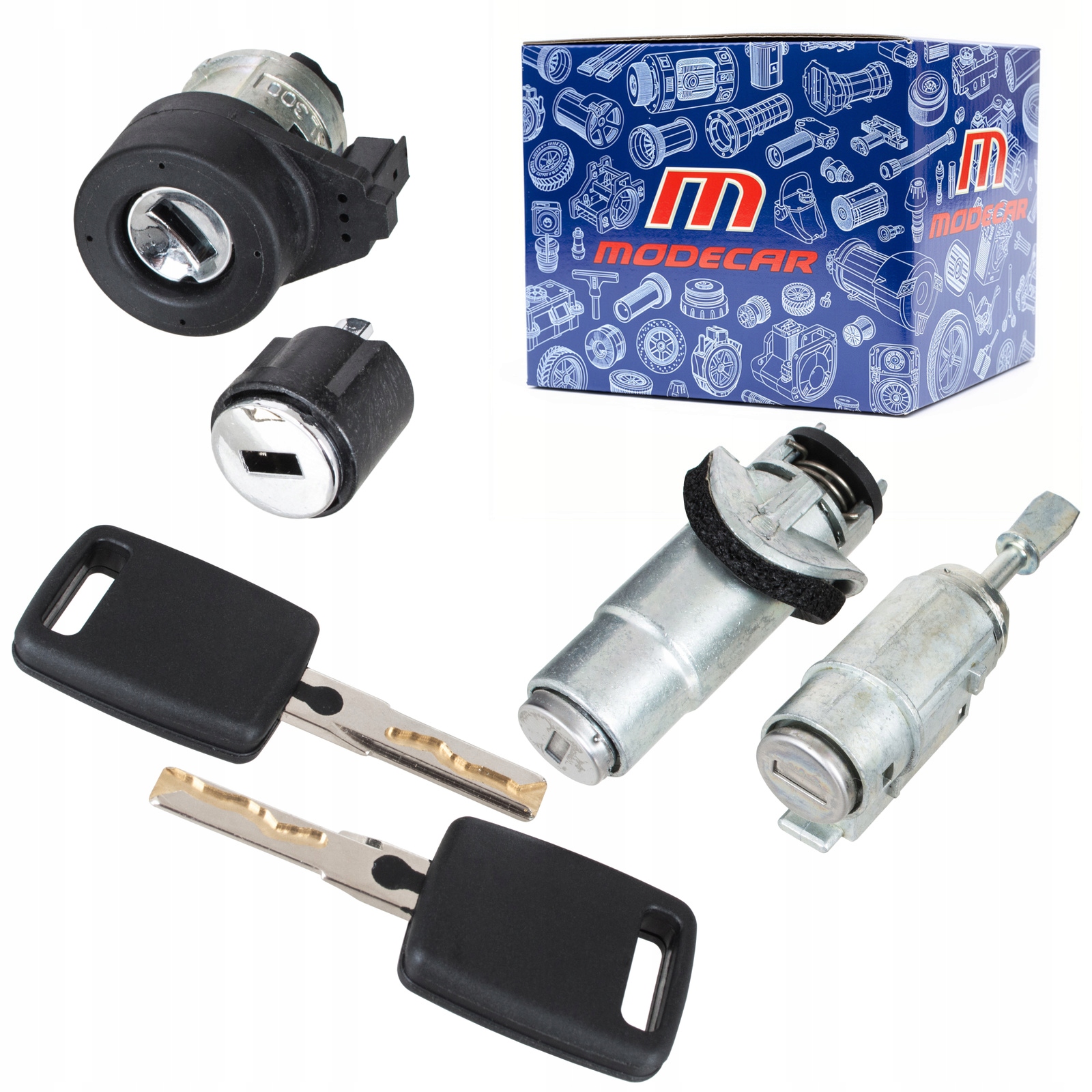 Zámek Vložky Spínač Zapalování pro Audi A6 C5 97-04