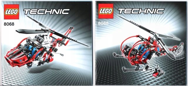 LEGO Technic Instrukcja 8068 Rescue Helicopter