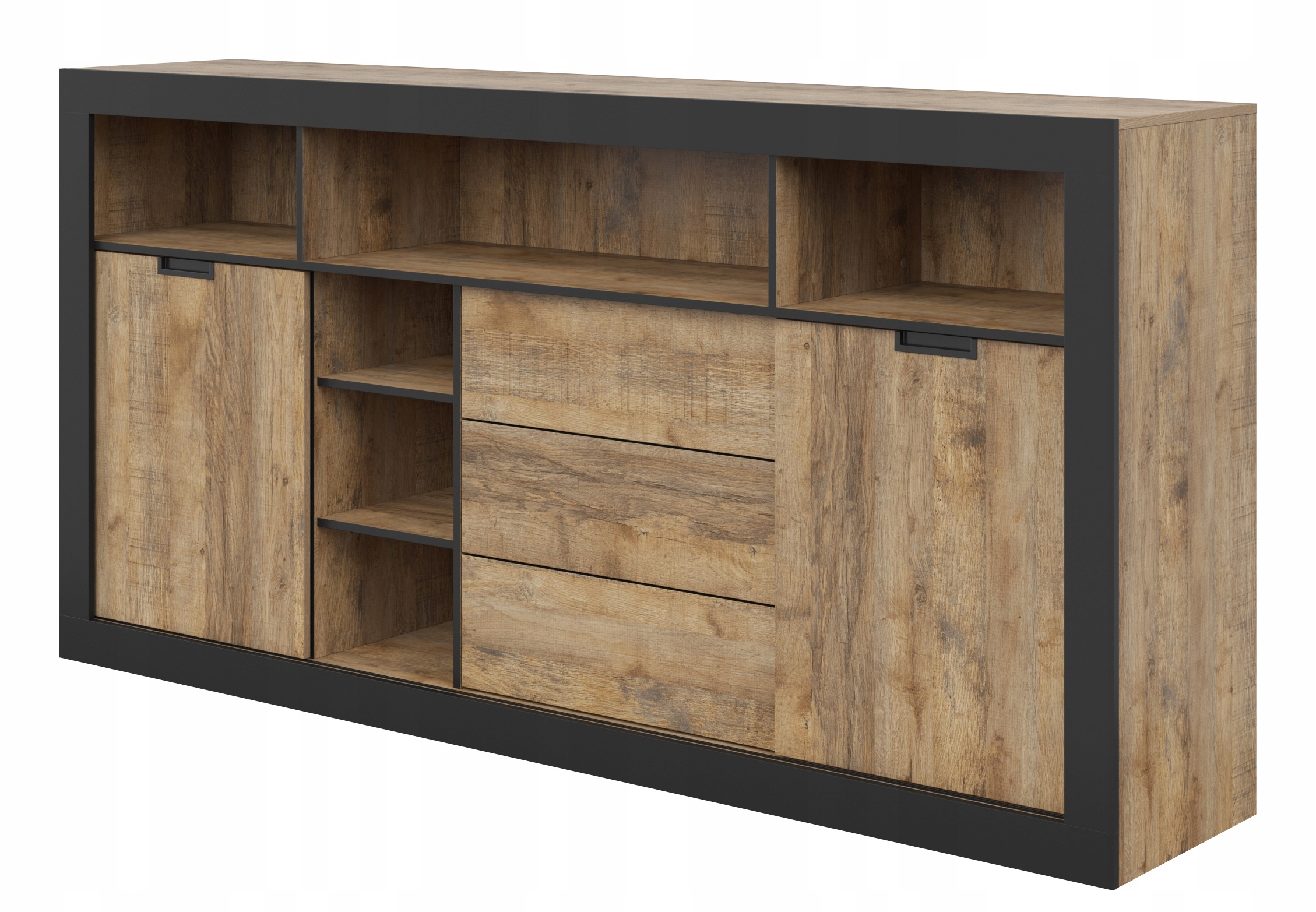 Komoda Davor 220 cm do obývacího pokoje Ložnice Dub