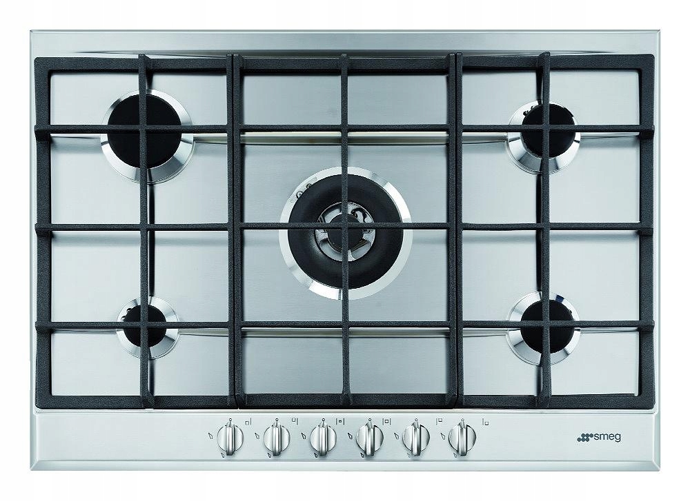 SMEG PŁYTA GAZOWA STAL NIERDZEWNA P272XGH