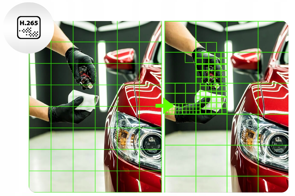 Rejestrator HiLook 8x PoE NVR-8CH-5MP/8P do 8Mp 4K Maksymalna rozdzielczość nagrywania 8 Mpx