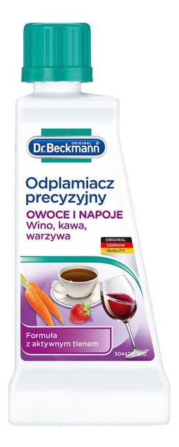 

Dr Beckmann Odplamiacz precyzyjny Owoce 50 ml