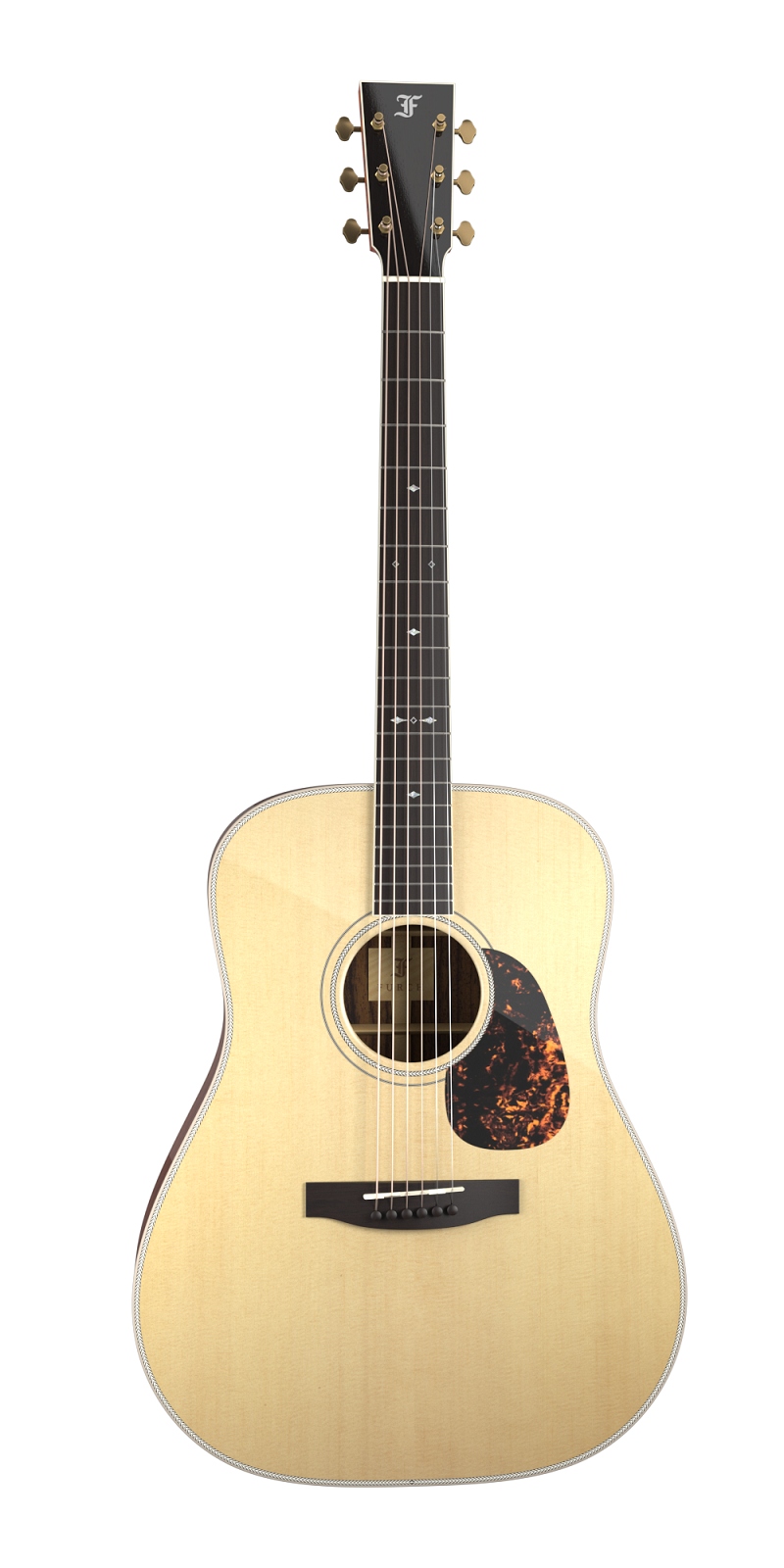 Furch Vintage 2 D-sr 43mm Gitara akustyczna z futerałem