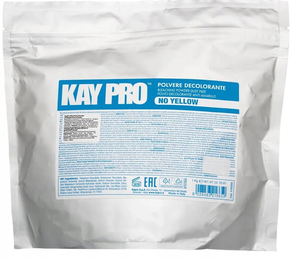 KayPro Rozjasňovač Dust Free No Yellow 1000 g