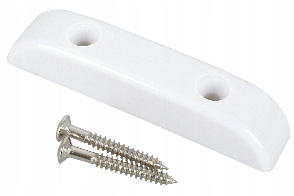 Podpórka pod kciuk Thumbrest w gitarze basowej biała