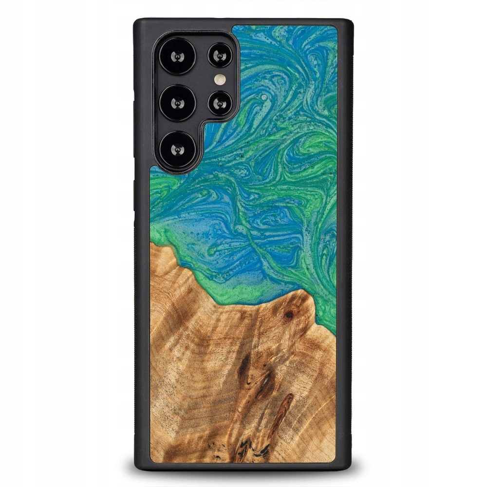 Pouzdro Bewood Unikátní pro Samsung Galaxy S22 Ultra Neony Tokio