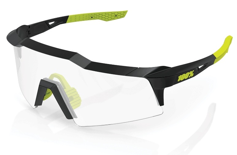 Okulary rowerowe 100% Speedcraft Sl fotochromowe Gloss Black