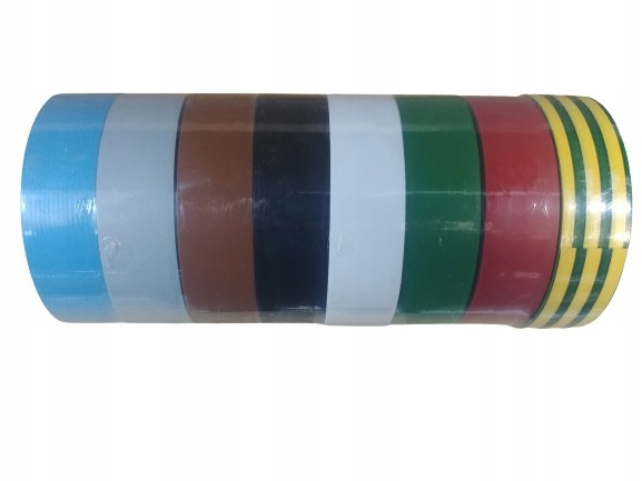 

Taśma elektroizolacyjna 19x20m kolorowa 1szt