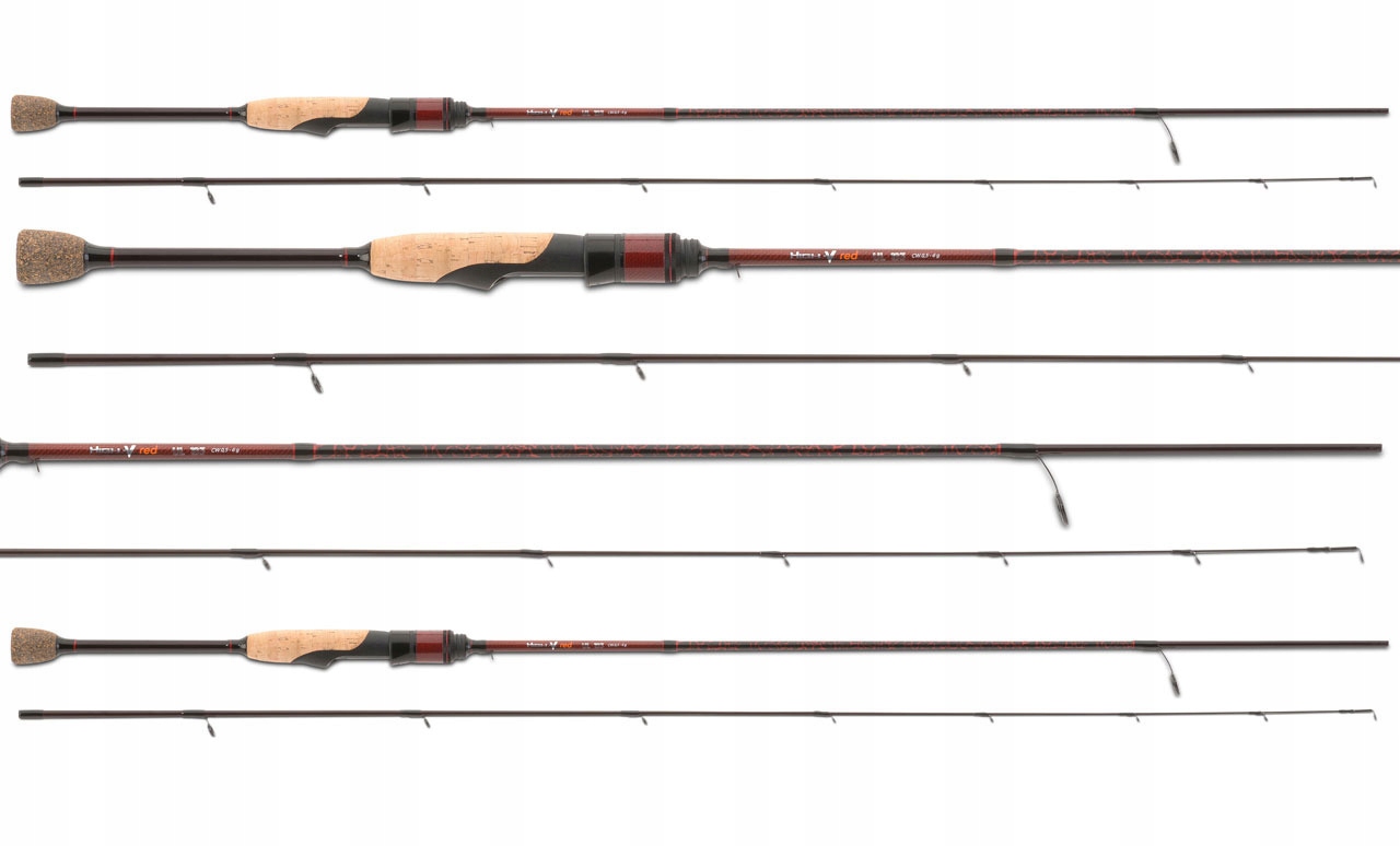 Prut Spinningový Iron Claw High-v Red Ul 183/0,5-6g