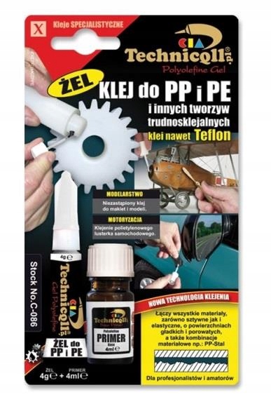

Klej do Pp i Pe w żelu Technicqll