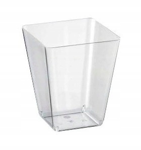 

Pojemnik SPACE.3 Kwadratowy 150ML (24) Red Plast