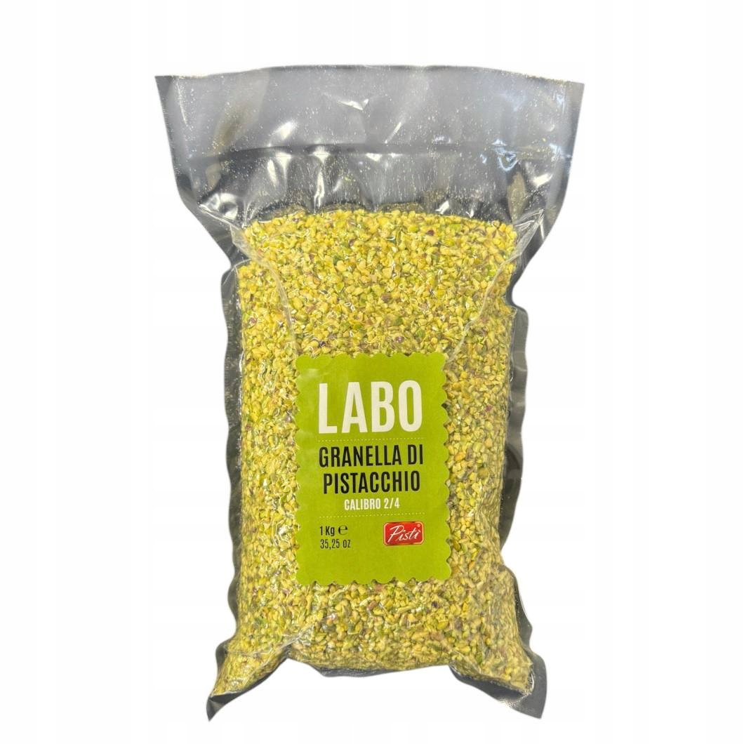 Granella pistacjowa 2/4 1kg pistacje siekane Pisti Sycylia Posypka