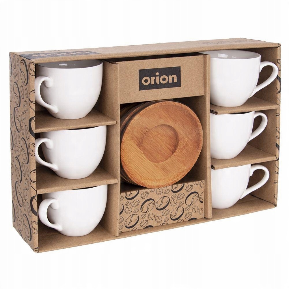 

Filiżanki do espresso Zestaw bambus 6 szt.