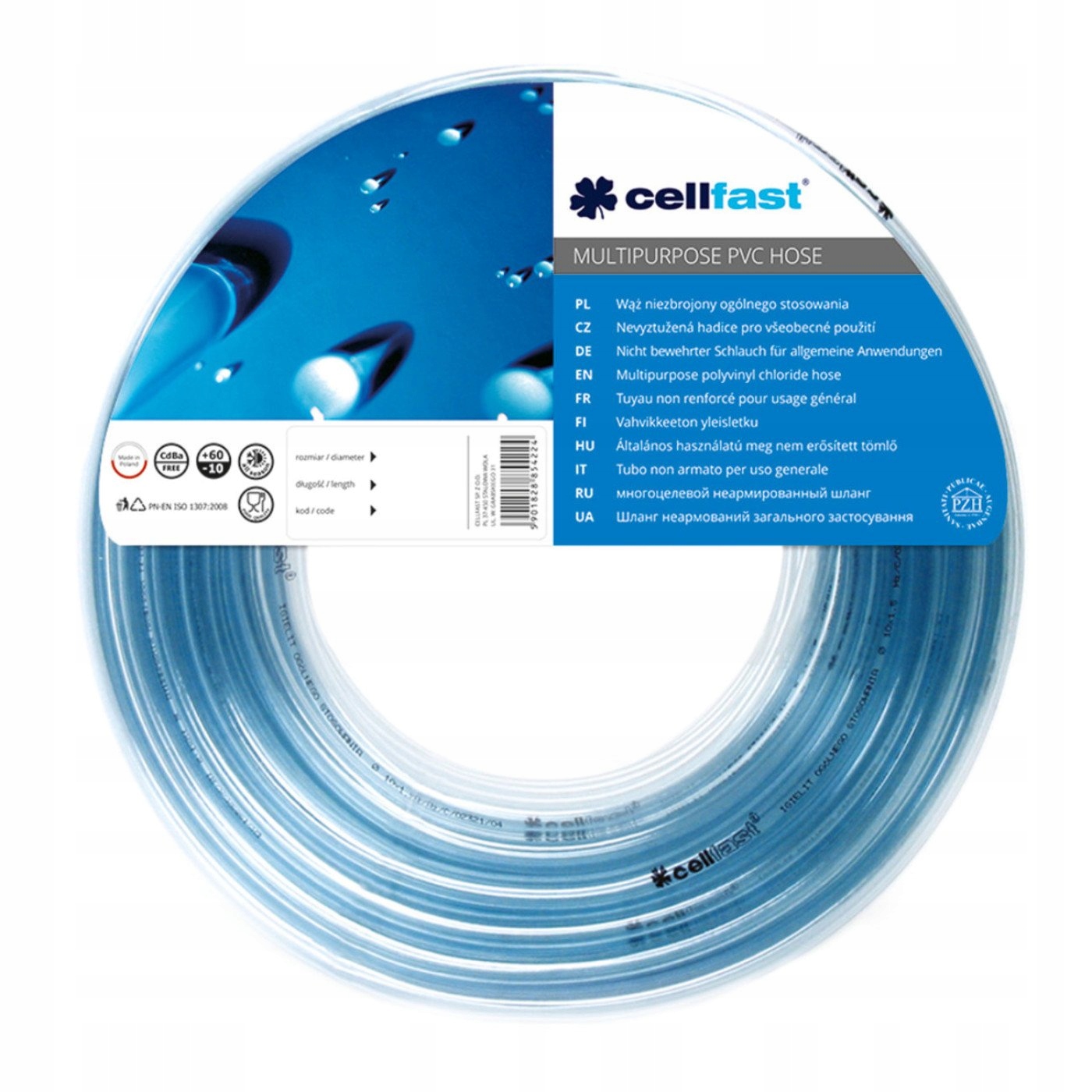 

Cellfast Wąż Igielitowy 12.5x2 50MB 20-405