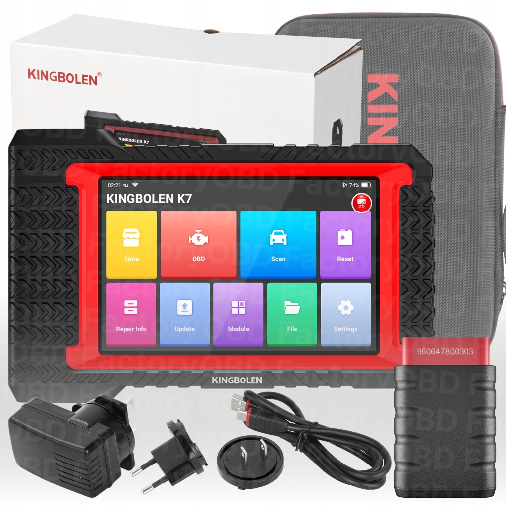 Kingbolen K7 2025 Nová verze OBD2 Canfd Doživotní Aktualizace