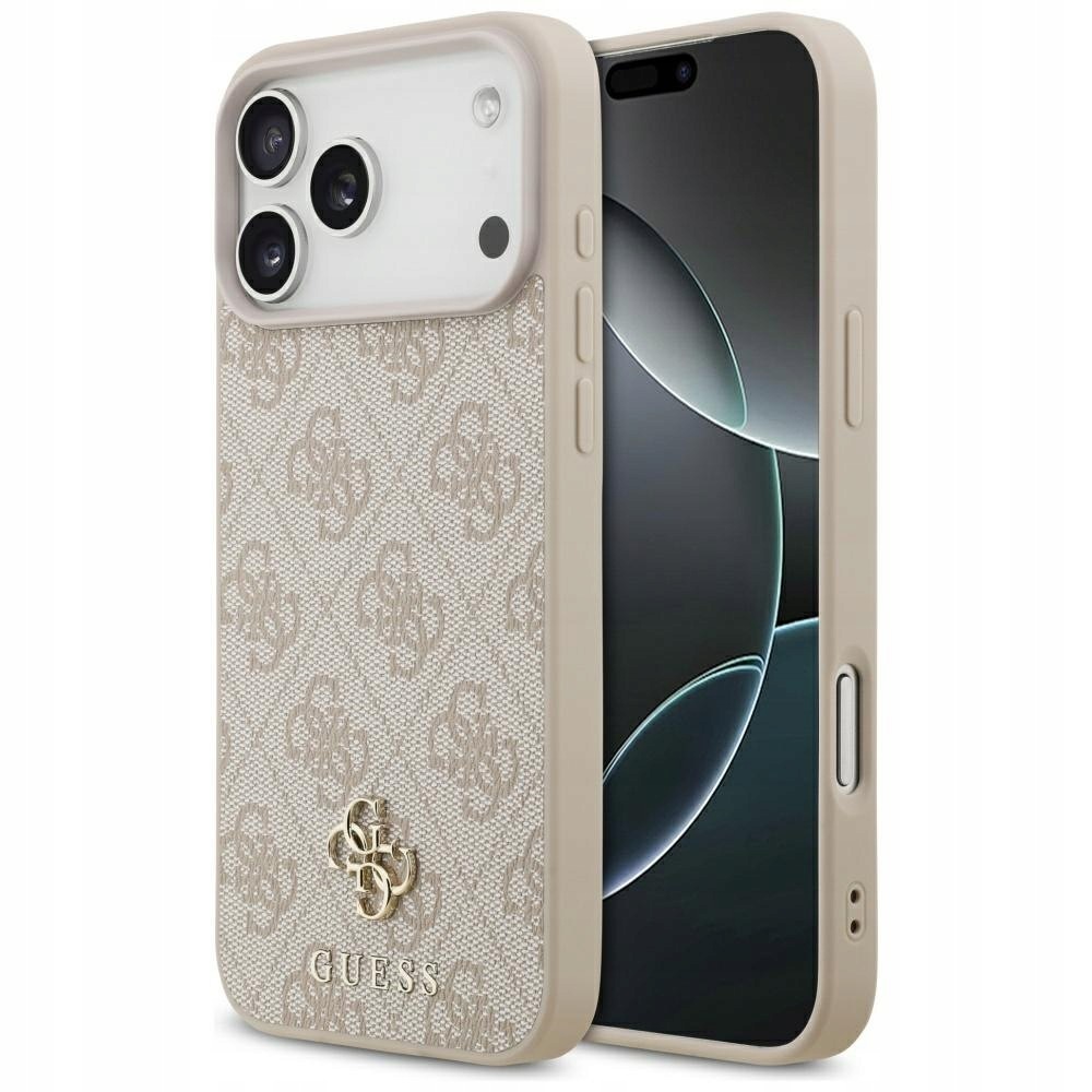 Etui Guess 4G Small 4G and Classic MagSafe do iPhone 17 Pro Max różowy