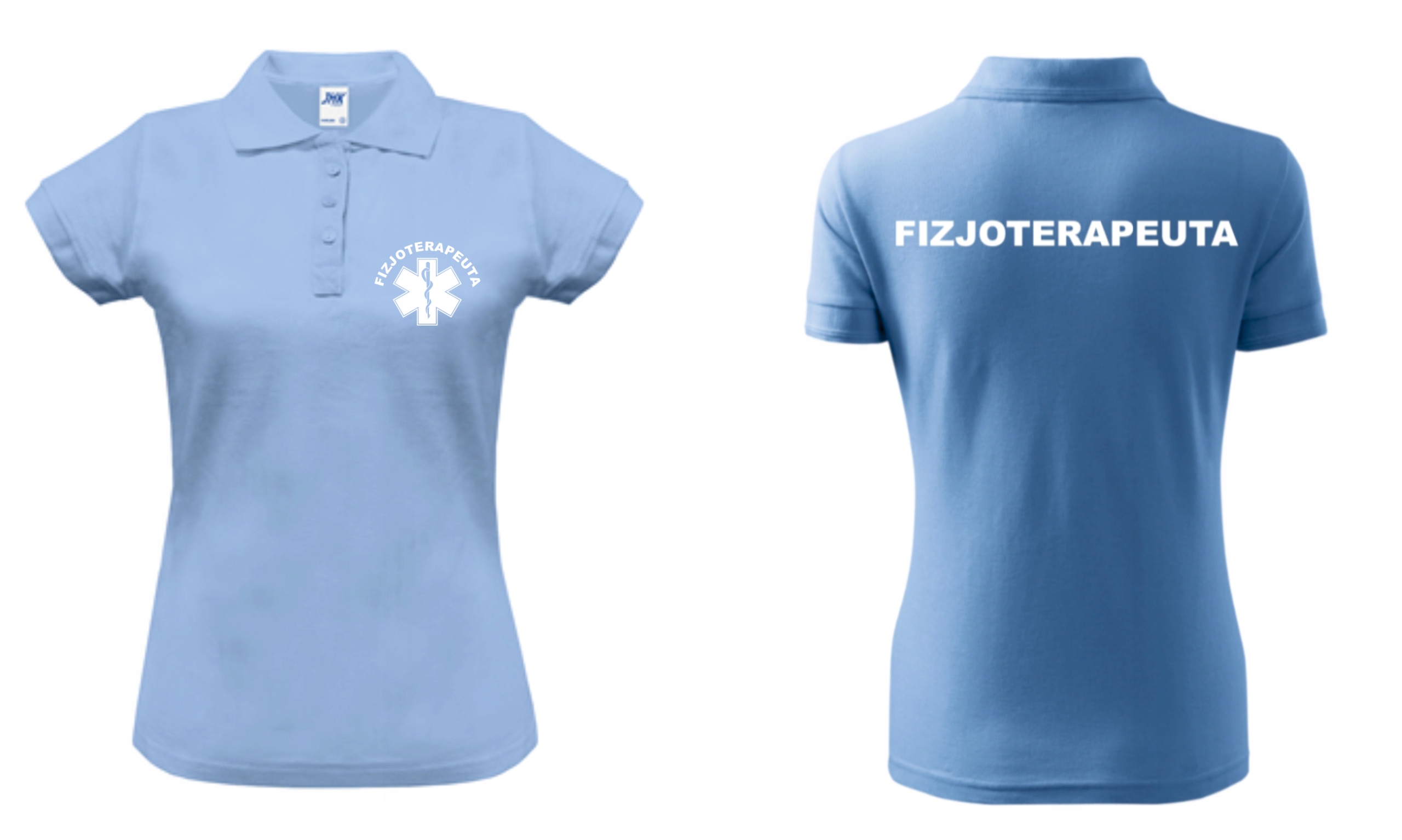 

Damska Koszulka Polo Fizjoterapeuta Kolory XXL