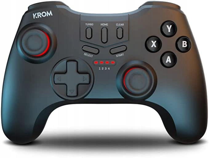 KROM KENZO Gamepad bezprzewodowy czarny