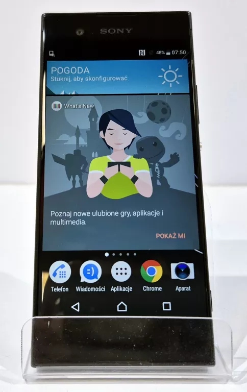 Smartfon Sony XPERIA XA1 Plus 3 GB / 32 GB 4G (LTE) czarny