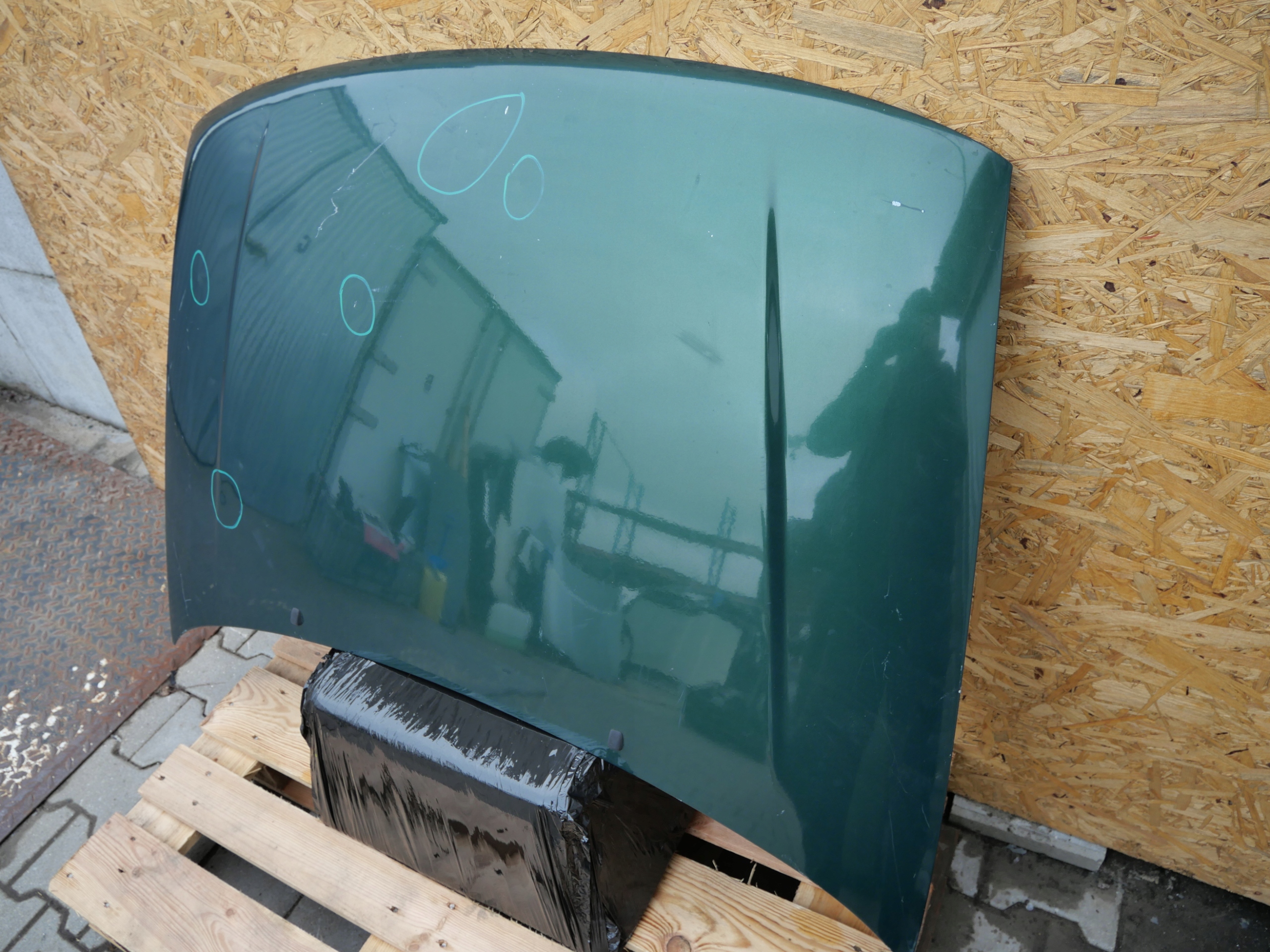 VW POLO 6N bonnet cover front front