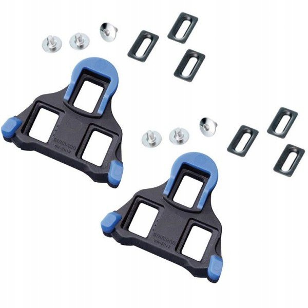 Bloki Shimano SM-SH12 SPD-SL szosowe niebieskie BOX