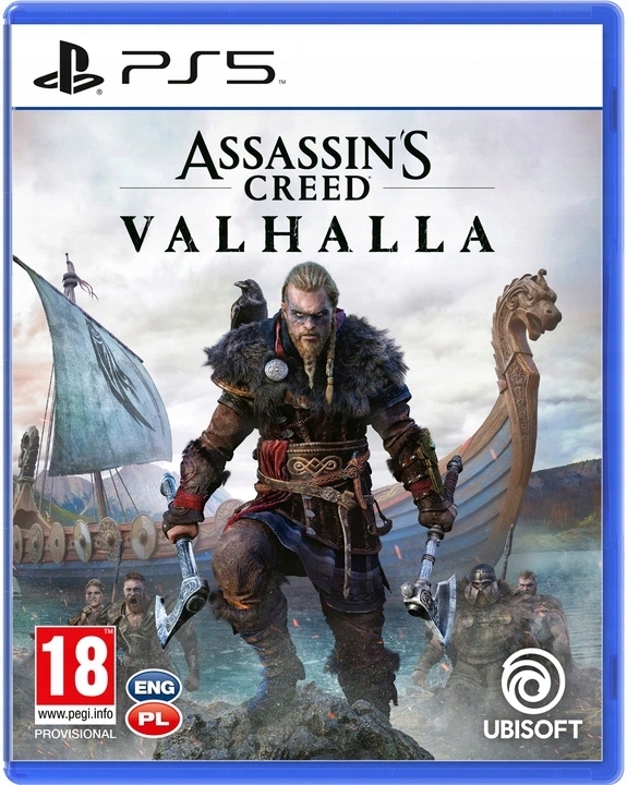 ASSASSIN'S CREED VALHALLA NA PS5 - NOWA W FOLII - NAPISY PL