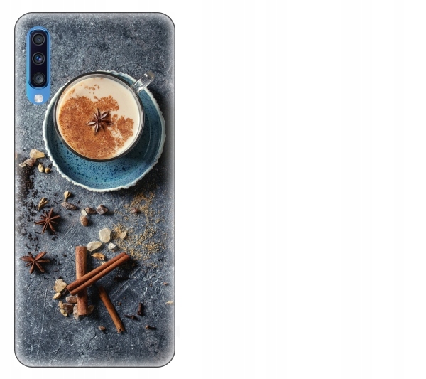 

Etui pokrowiec Samsung Galaxy A70 Kawa z wanilią m