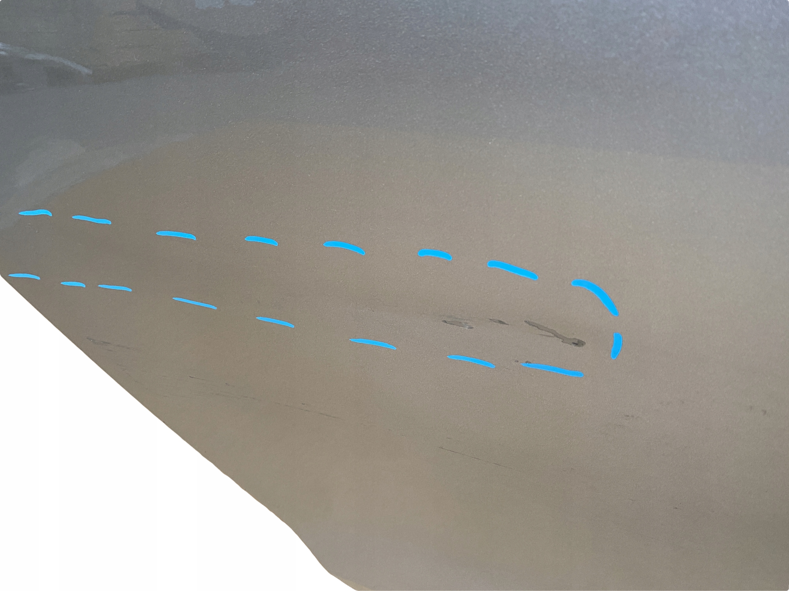 VW GOLF VII 7 DRZWI PRAWE TYL Kolor srebrny