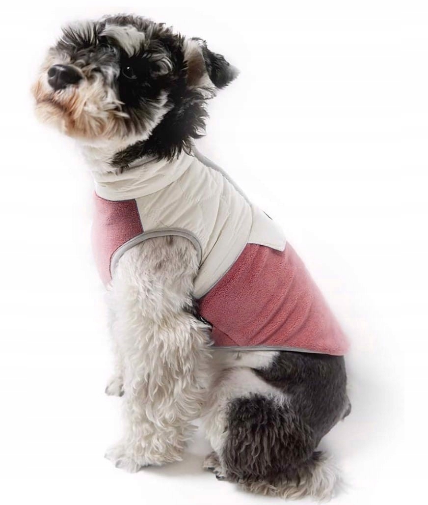 Polarová bunda pro psa Mikina Svetr L Růžová