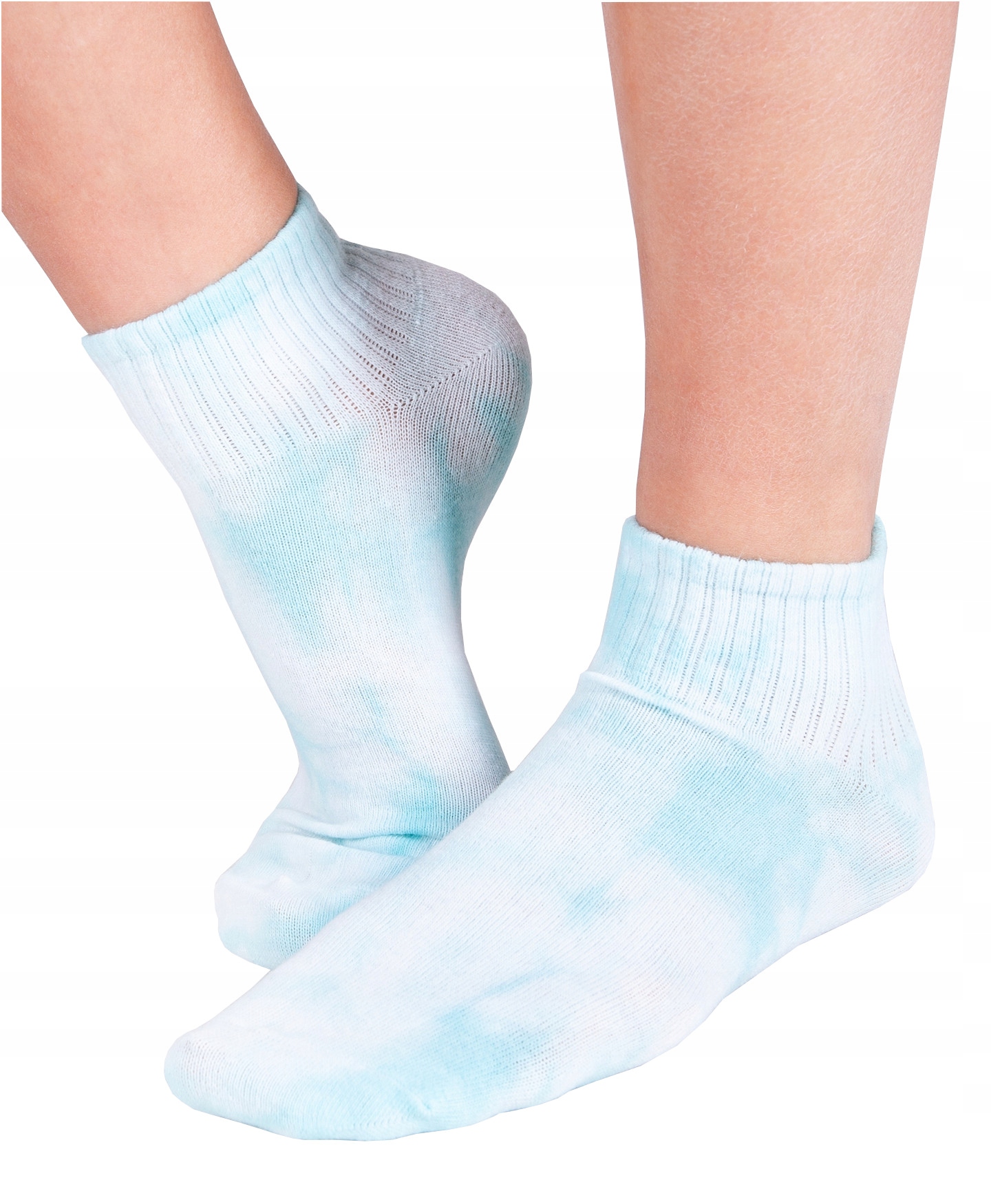 

stopki skarpety Tie Dye 35-38 sks911 niebieskie