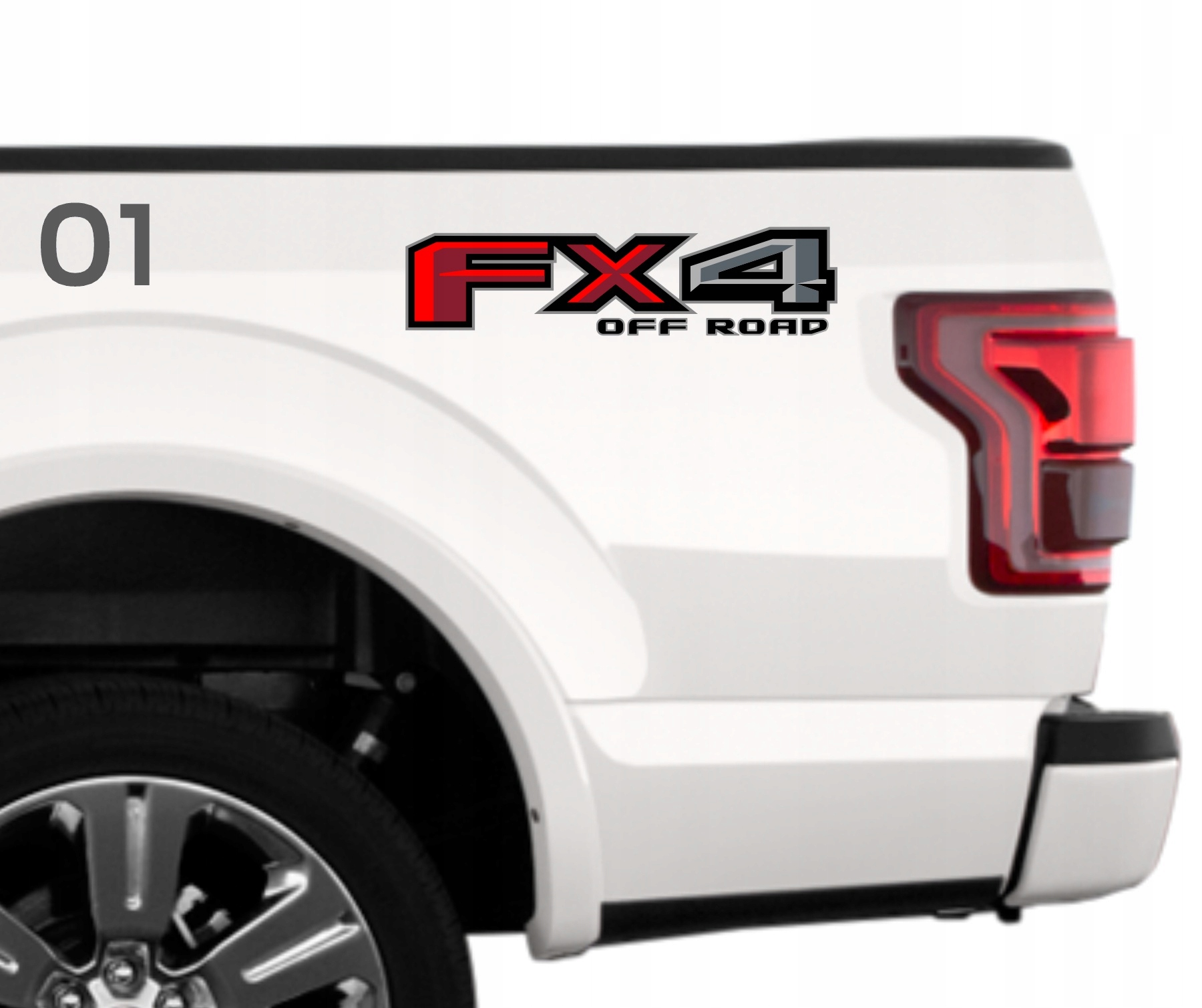 Samolepky na boky Ford F150 FX4 01