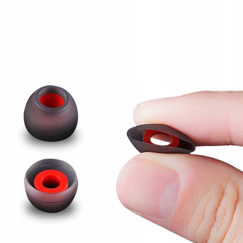 GUMKI NAKŁADKI WKŁADKI SILIKONOWE DO JBL E10 E25 T110 T115 T210 T290 J46 Model HUA 0008