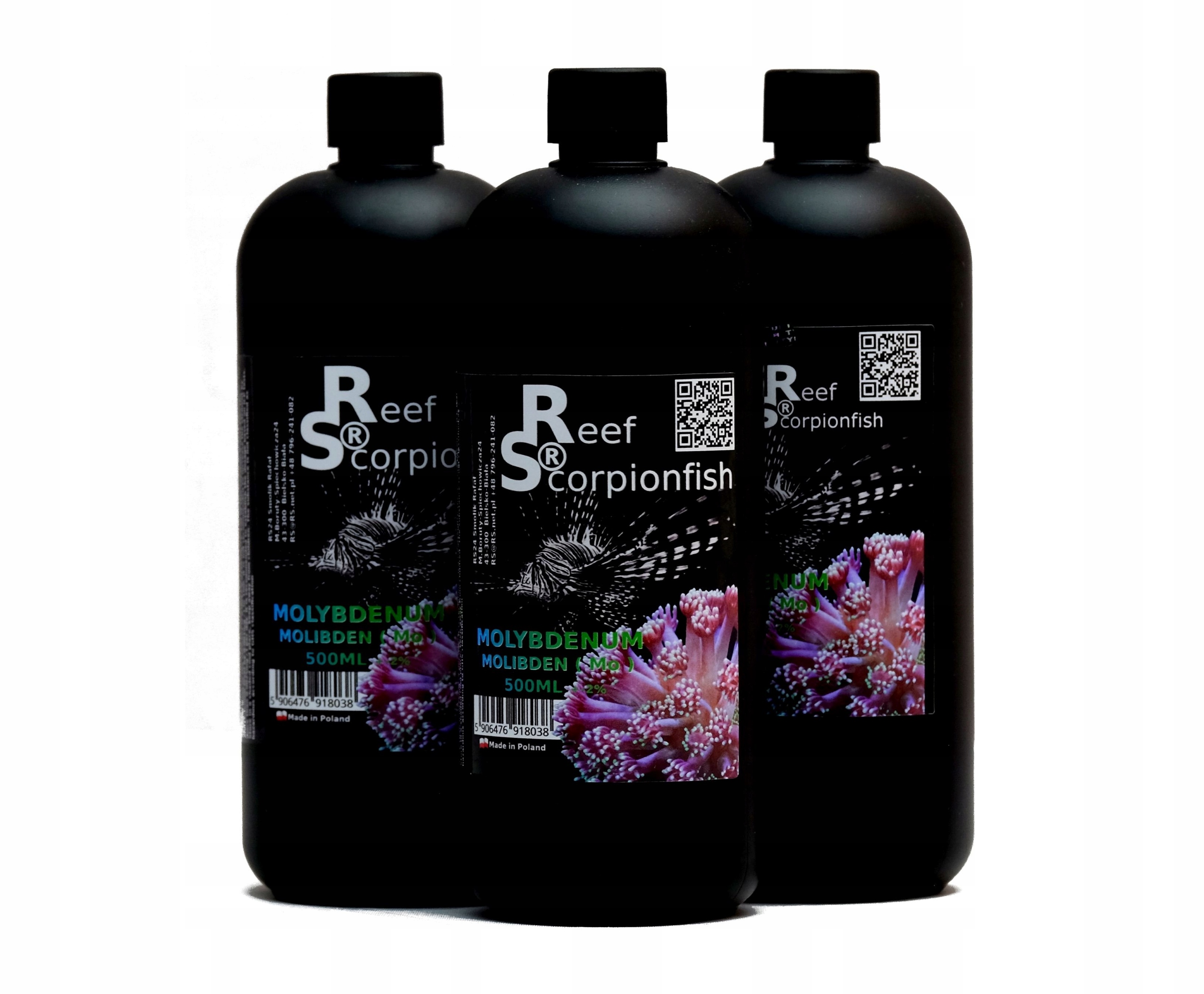 Molybdenový Doplněk Pro Mořské Korály 500 ML Reef Scorpionfish