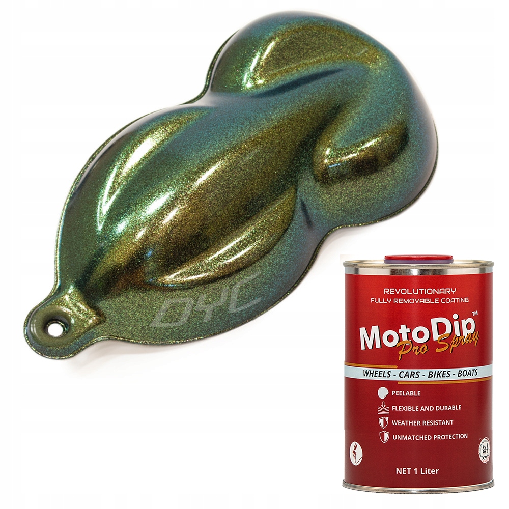 Moto Dip MotoDip Alien GT-22 perleťový chameleon mat 1 litr s podkladem
