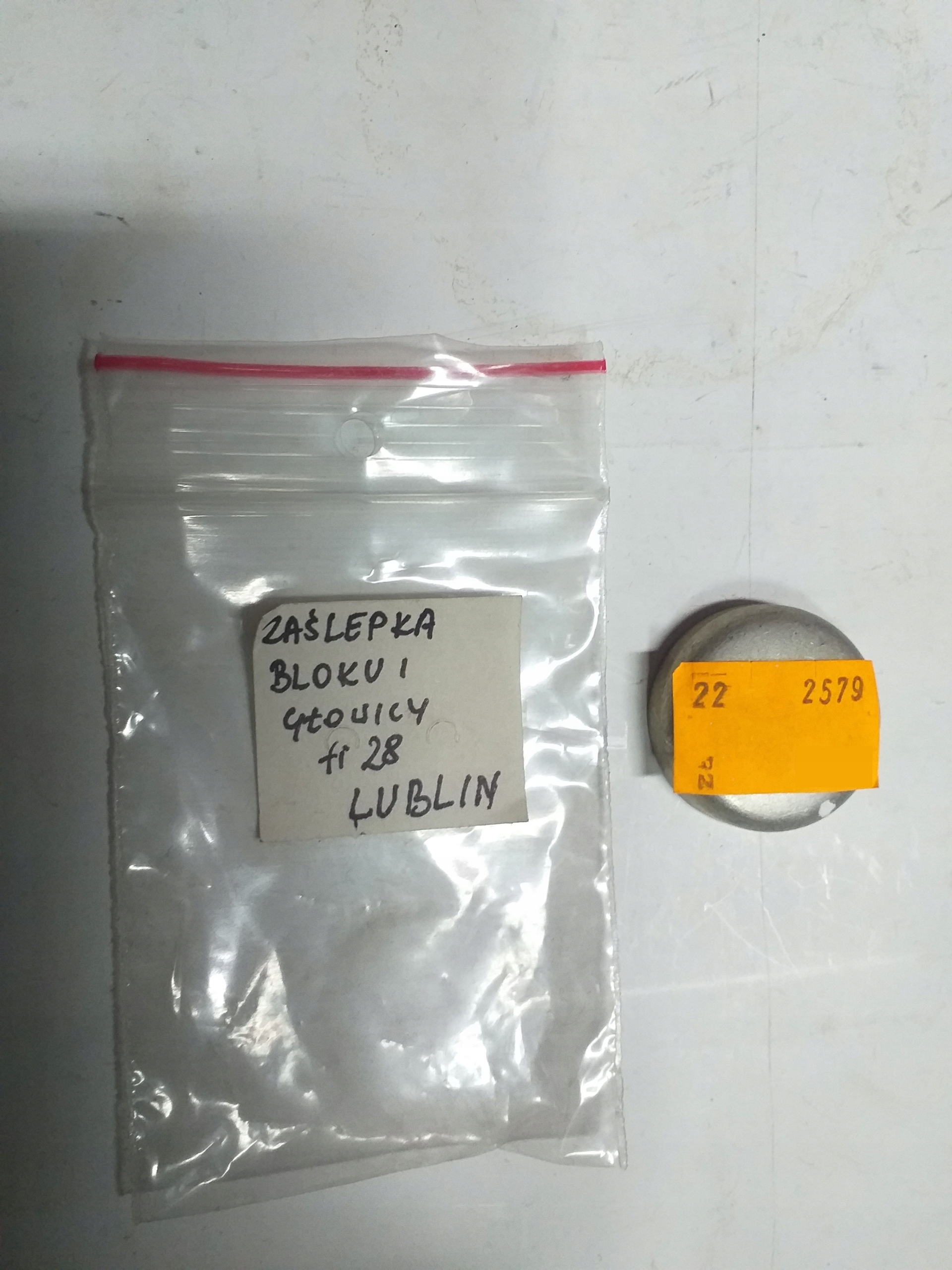 Zaślepka bloku i głowicy Lublin