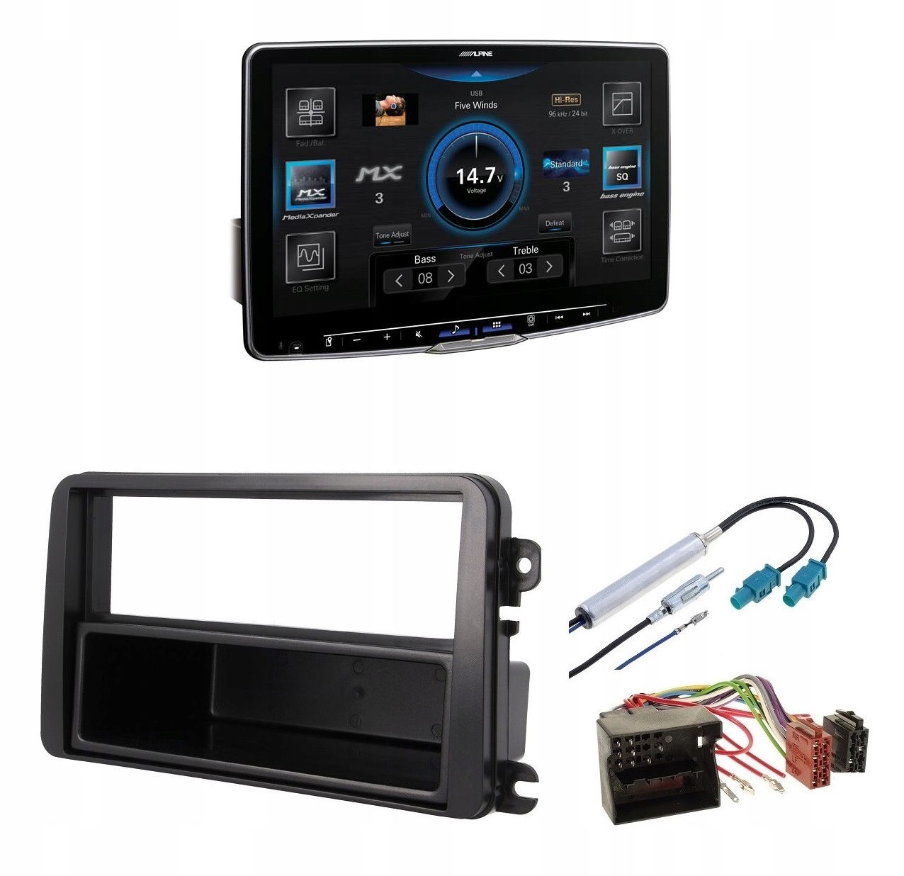 Alpine ILX-F115D CarPlay Android Auto WIFI VW T5 za 30928 Kč - Allegro