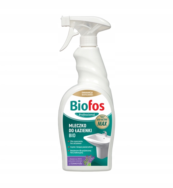 

Biofos Mleczko Do Czyszczenia Łazienki Wanny Kabin