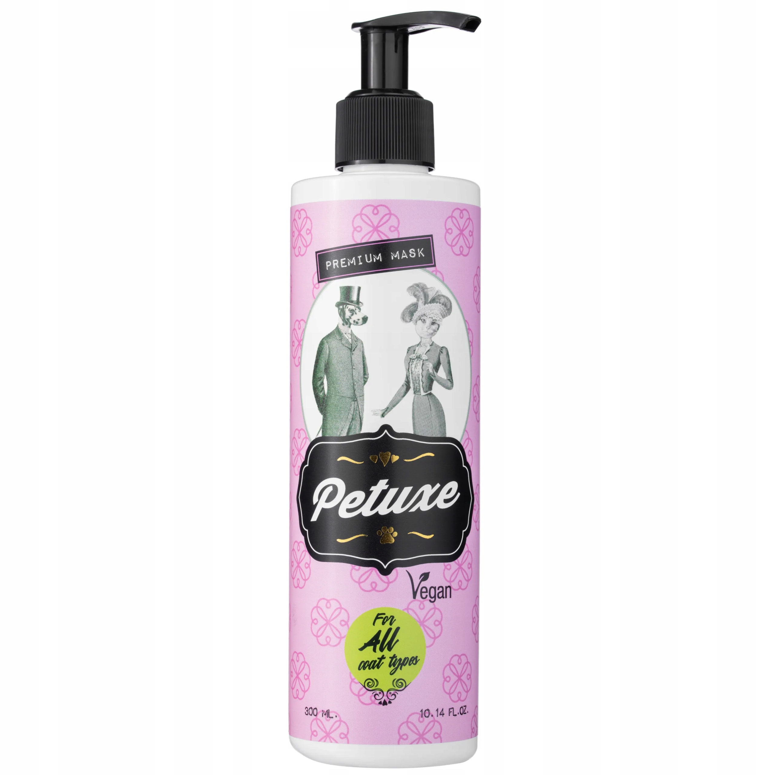 Petuxe Mask For All Types Coat nawilżająca maseczka psów i kotów 300ml