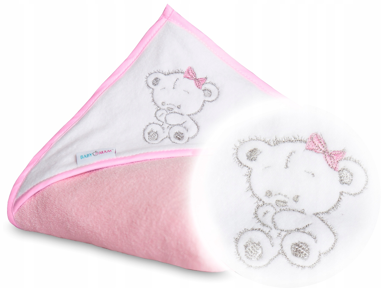 

Babymam Okrycie Kąpielowe Ręcznik 100x100 Bawełna