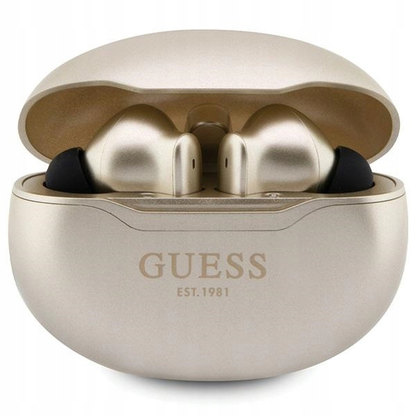 In-ear sluchátka Guess Classic Est Anc zlatá