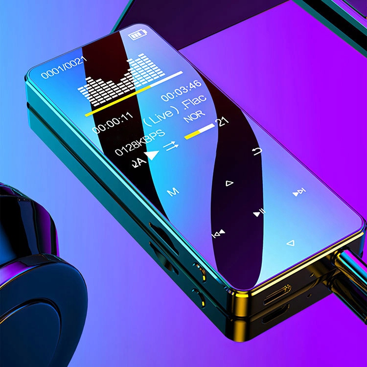 Odtwarzacz MP4 MP3 16GB Bluetooth 5.0 Radio HiFi Model Odtwarzacz MP4 MP3 16GB Radio