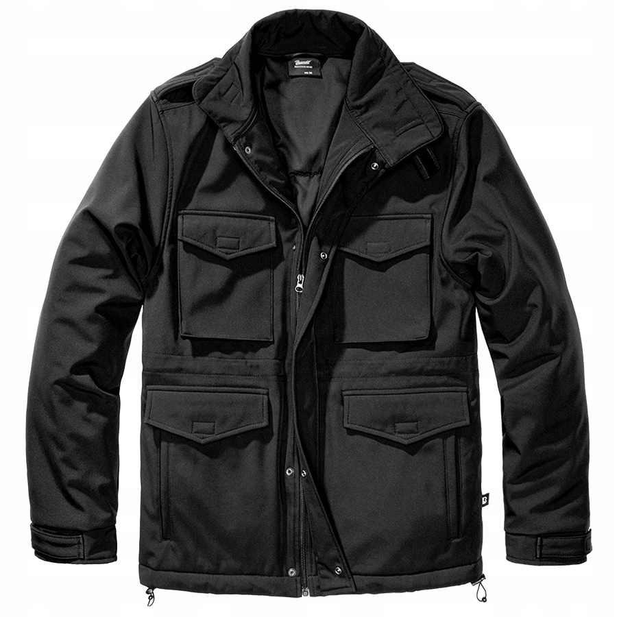 Pánská přechodová větrová bunda Brandit M65 Softshell černá XL