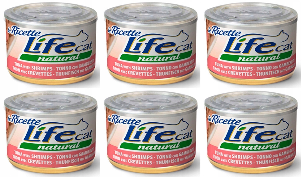 Life Cat Tuňák Krevety La Ricette 150 g